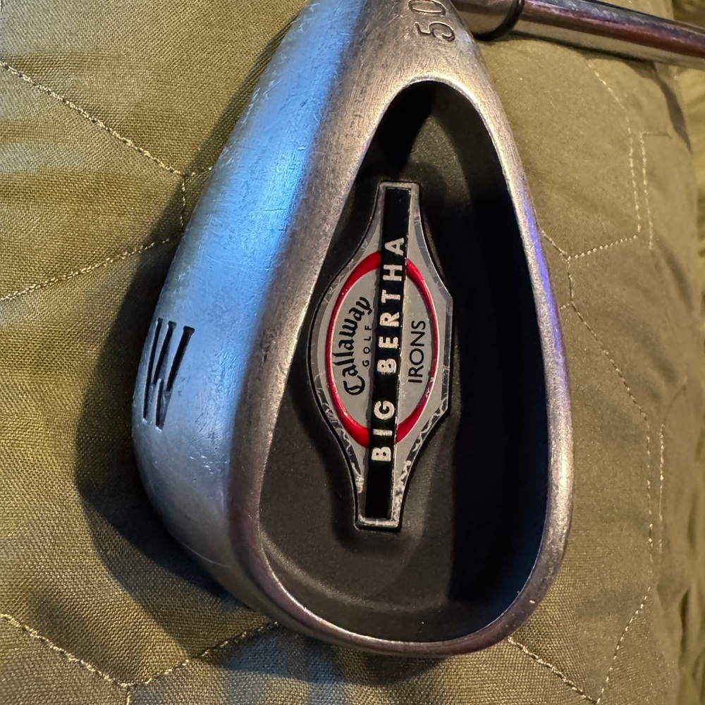 Big Bertha Wedge 50° Steel - NICE Jumbo Lamkin Grips Shaft Right-Handed